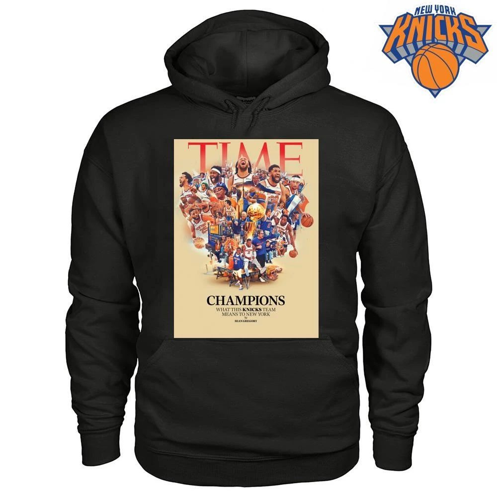 Time Magazine New York Knicks Champions 2026 What This Team Means To New York Shirt