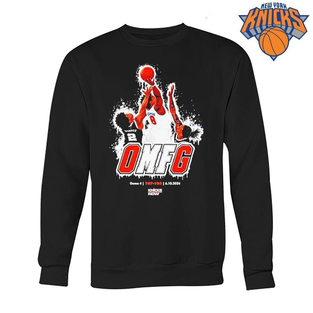 Omfg Og Anunoby New York Knicks Basketball From Knicks Now Game 4 107 106 Shirt