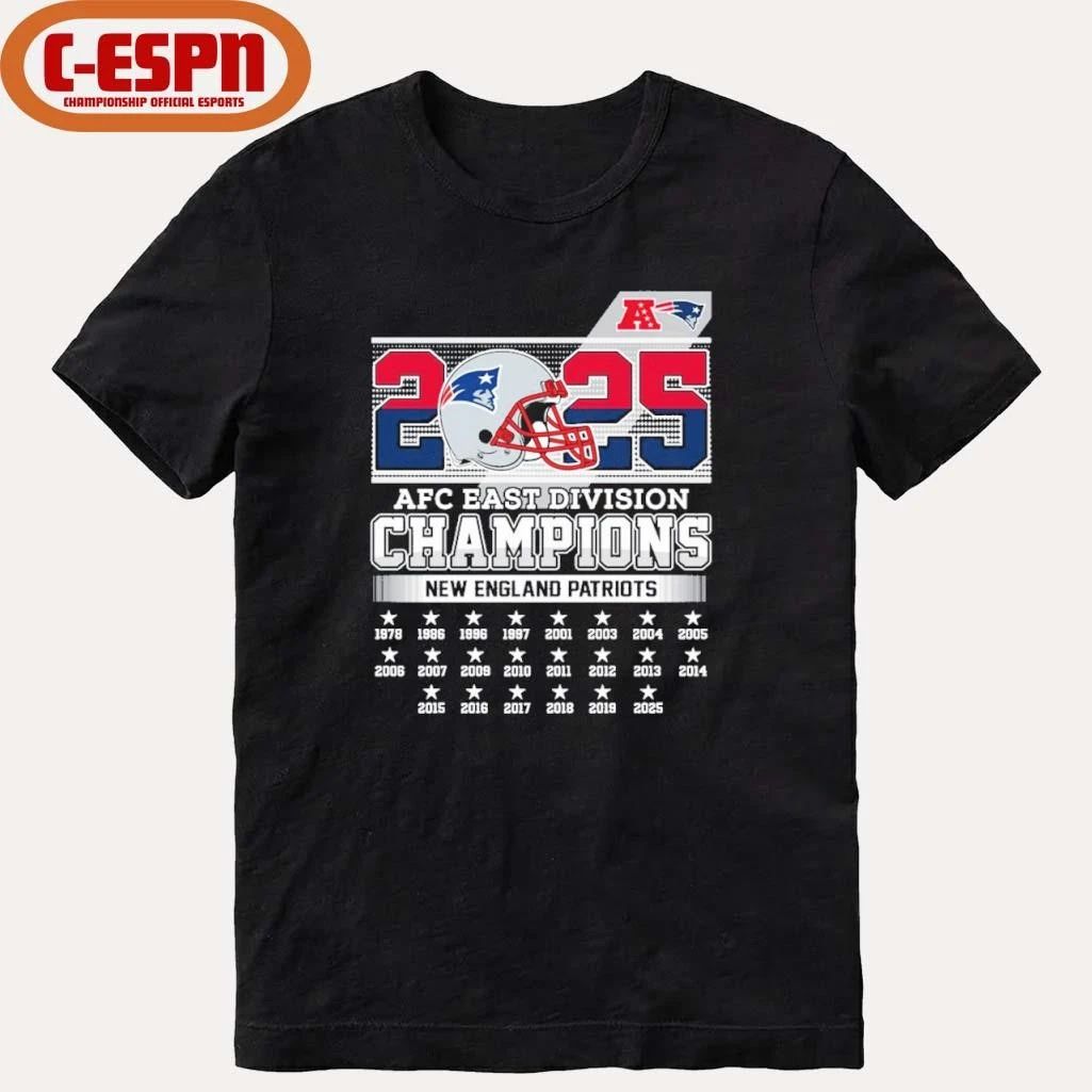 NE Patriots AFC Champions Shirt