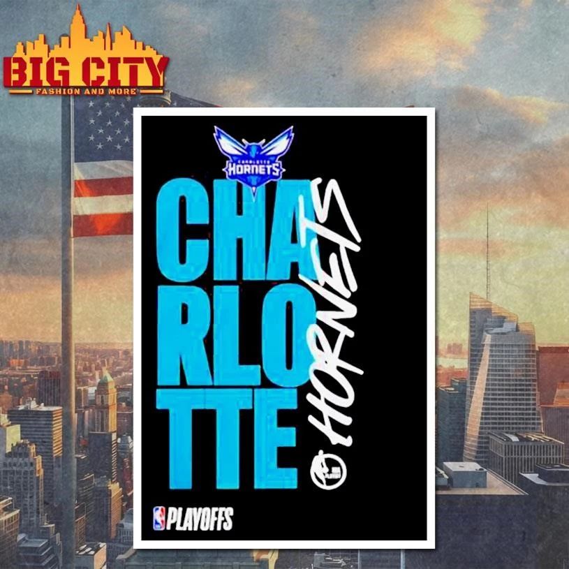 Pretty Charlotte Hornets Playoff NBA 2026 Shirt