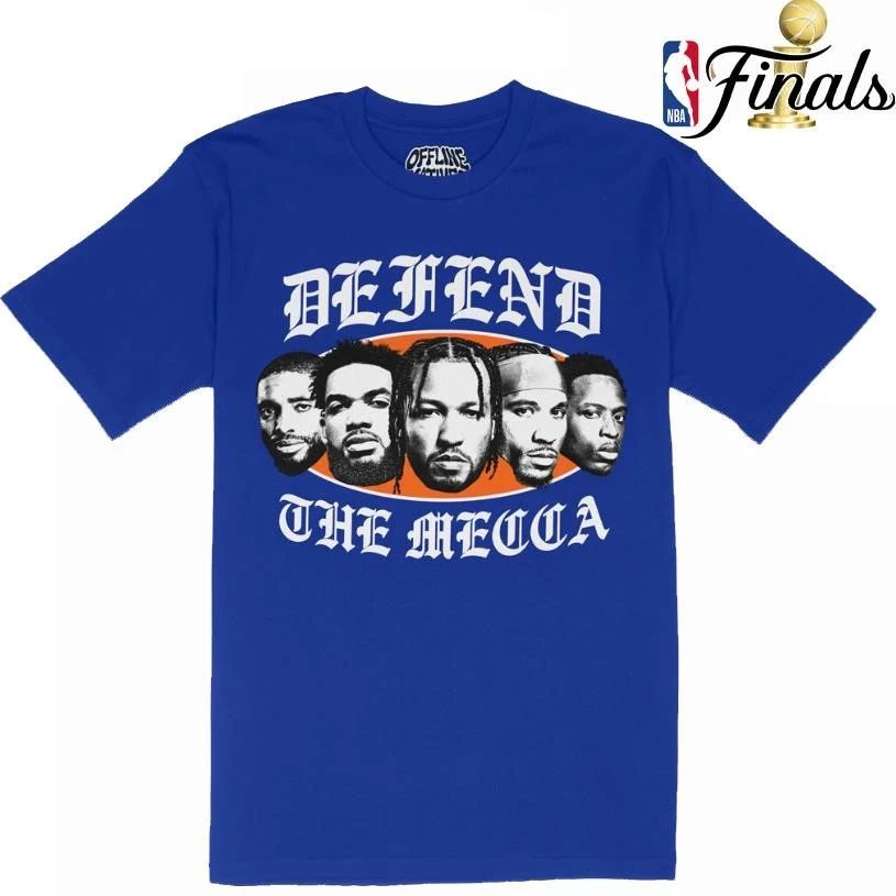 NBA Finals 2026 Game 1 New York Knicks Defend The Mecca Jalen Brunson Basketball shirt