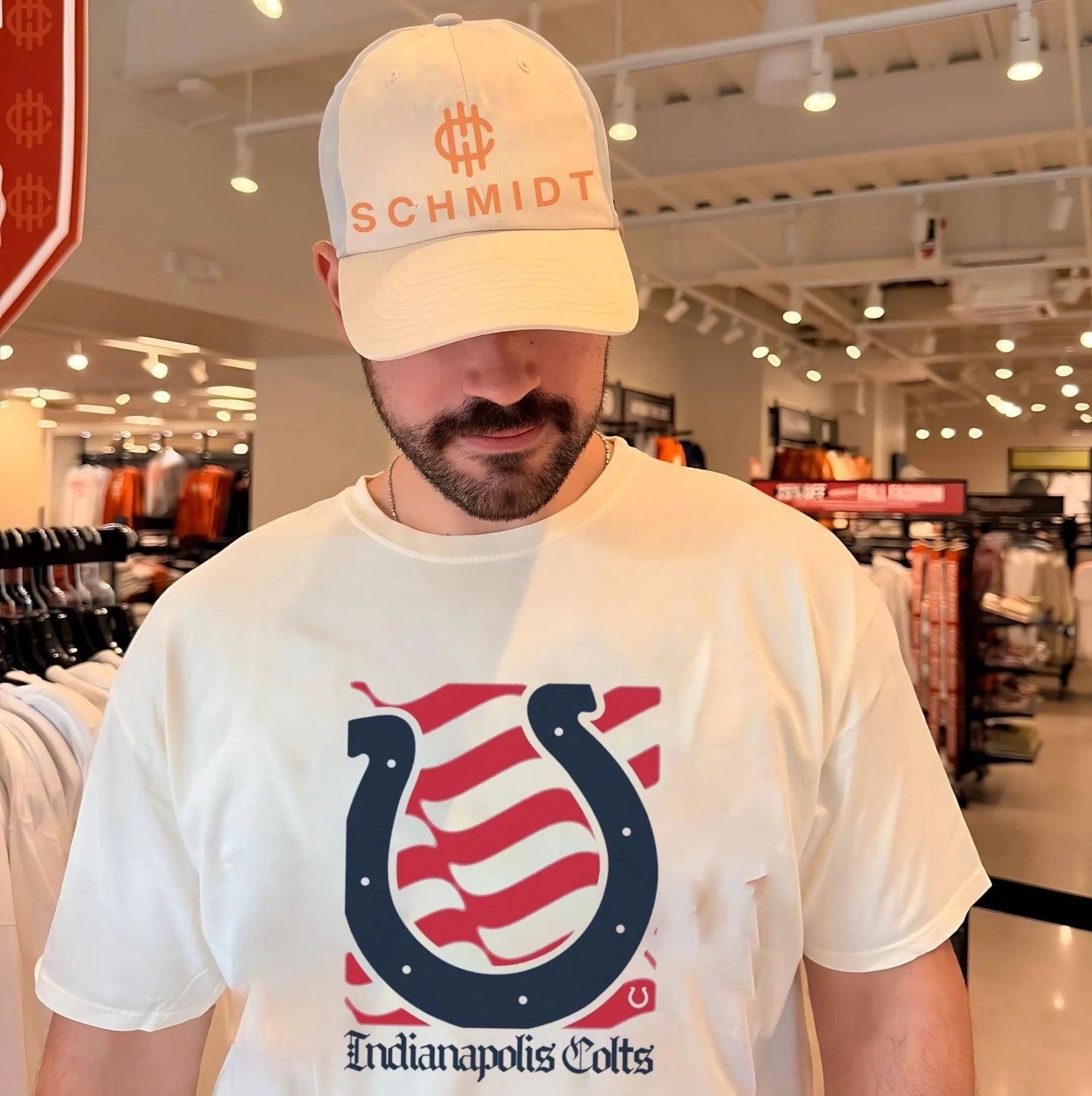 Indianapolis Colts American 250th Flag Heritage Wordmark shirt