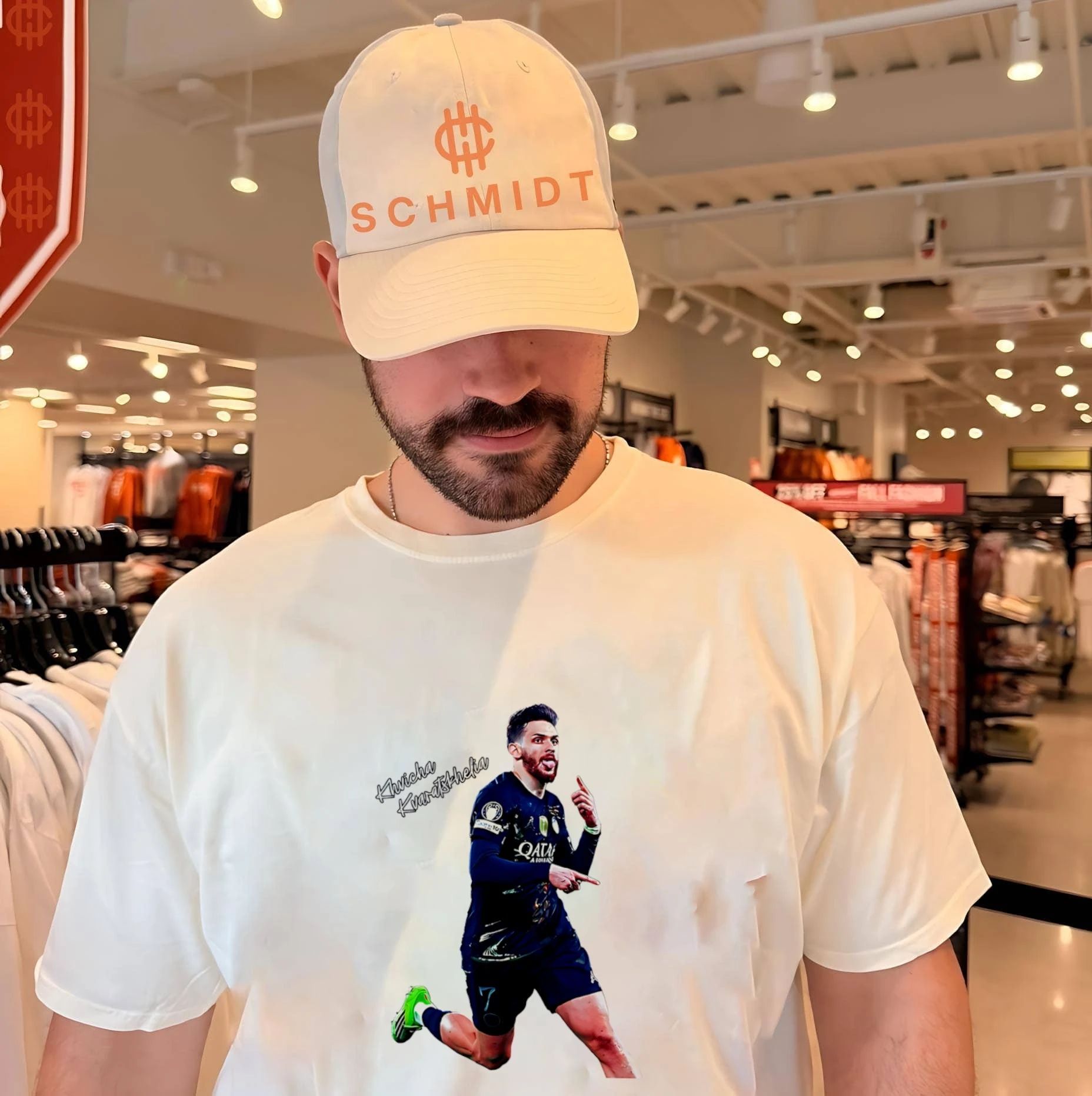 Paris Saint-Germain Khvicha Kvaratskhelia graphic shirt