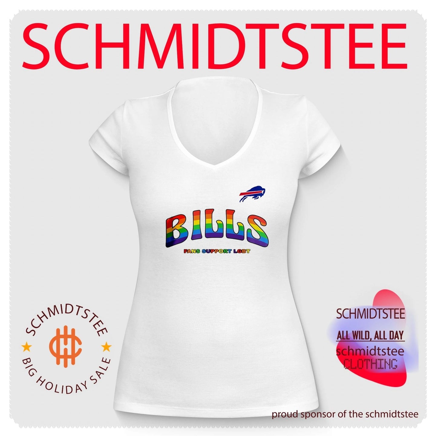 Buffalo Bills Fans Support LGBT Pride Month shirt
