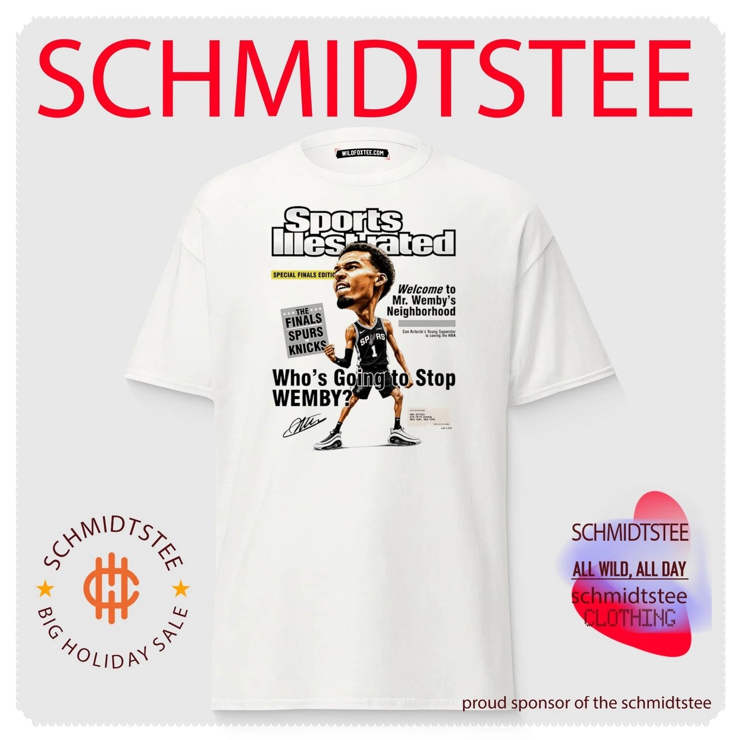Who’s going stop Wemby The Finals Spurs vs Knicks shirt