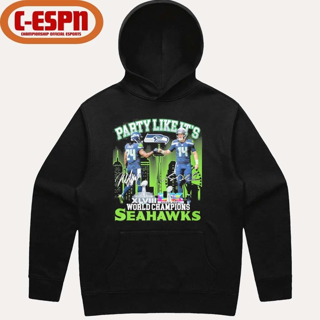 Seattle Seahawks Party Like It’s World Champions Shirt