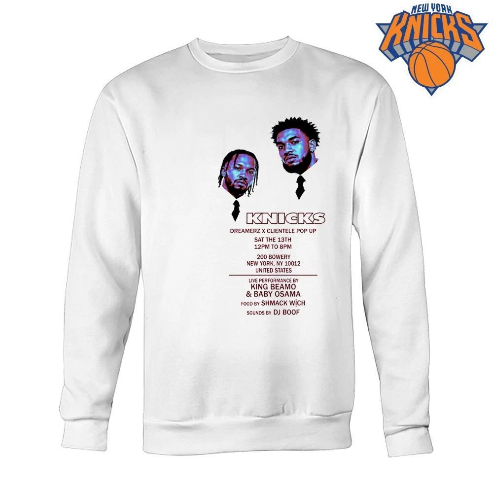 Jalen Brunson & KAT New York Knicks Dreamerz X Clientele NBA Finals 2026 Pop Up Exclusive Shirt