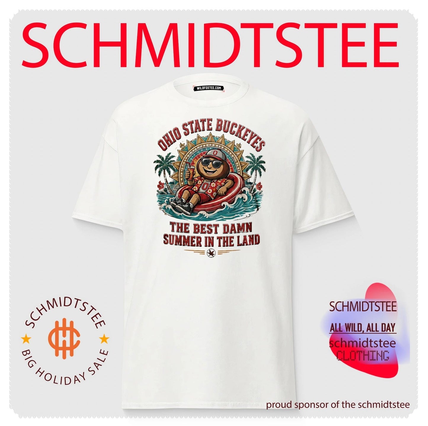 Ohio State Buckeyes The Best Damn Summer In The Land shirt