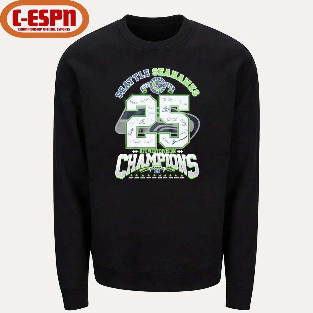 Seattle Seahawks 14-3 NFC West Division Champions Shirt