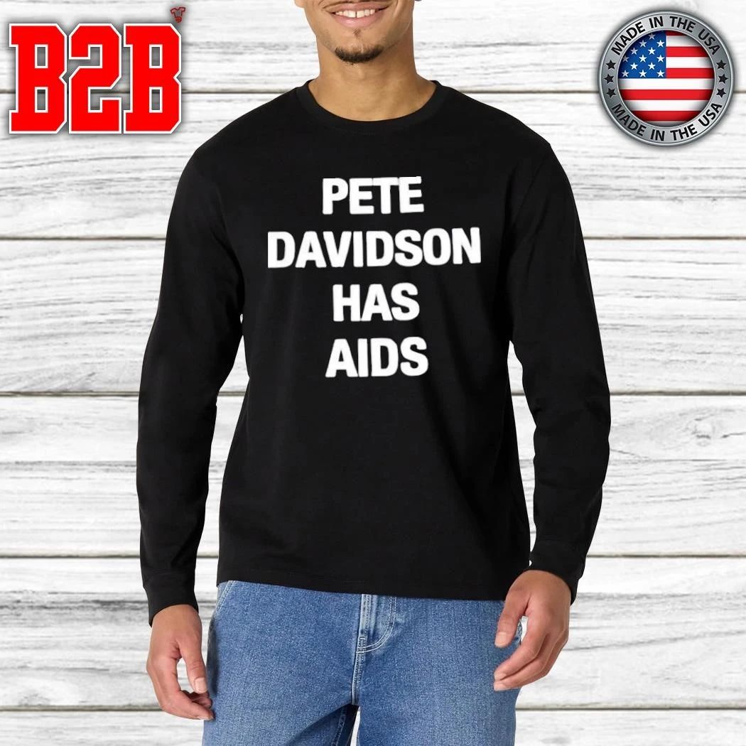 Pete Davidson Has AIDS Kanye West Shirt