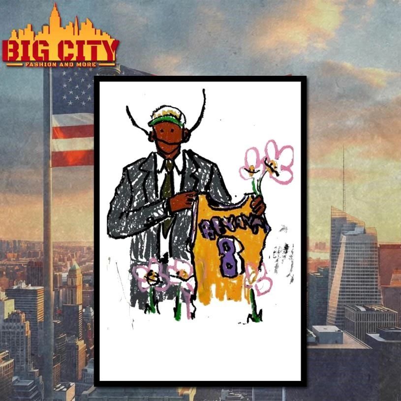 Legend Kobe Bryant Tribute Doodles Shirt