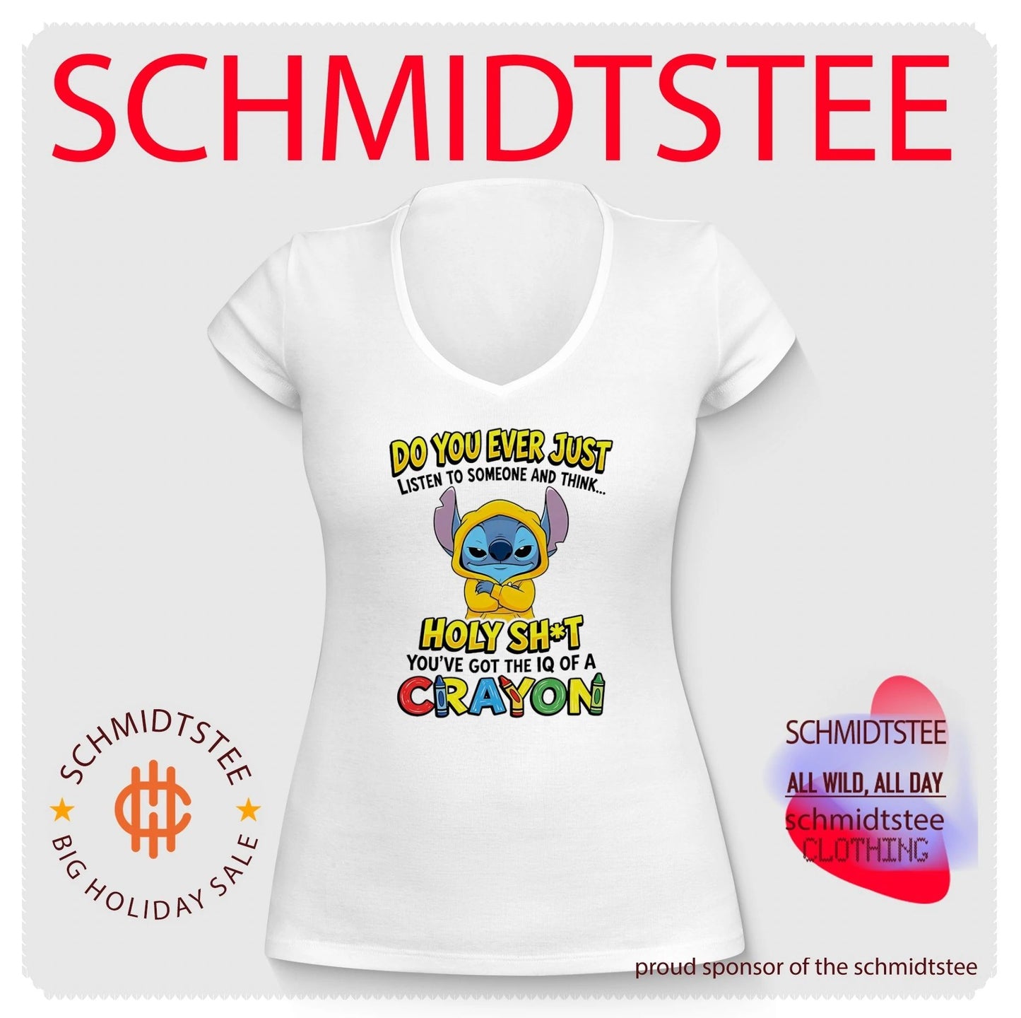 Do you ever just listen to someone and think holy shit Stitch shirt