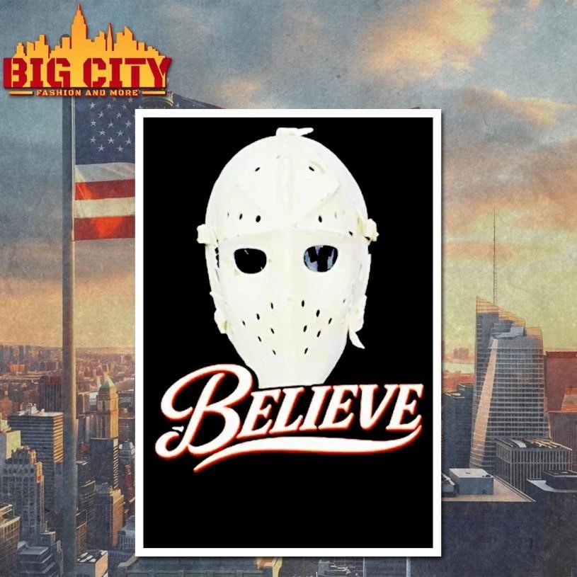 Philadelphia Hockey Believe 3 8 Chance Jason Voorhees Mask Shirt