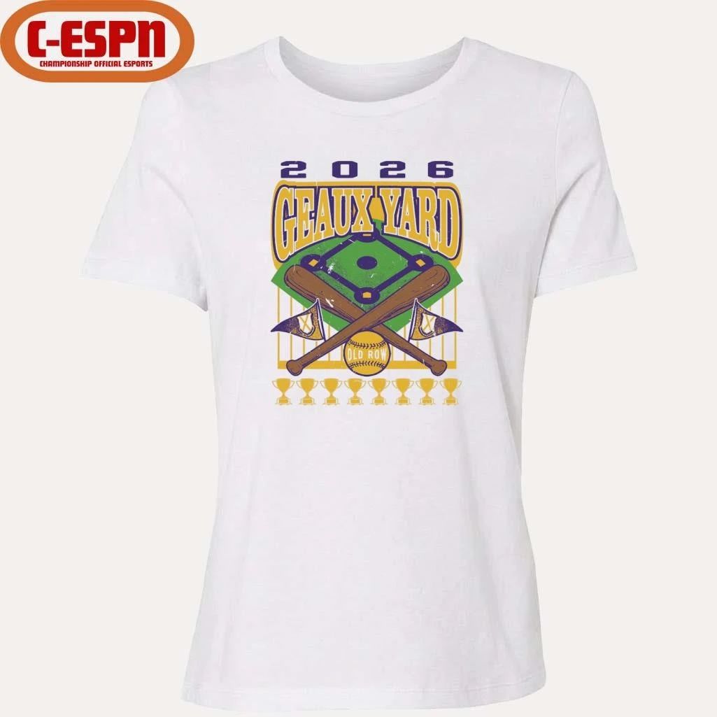 LSU Tigers 2026 Geaux Yard Baseball Shirt