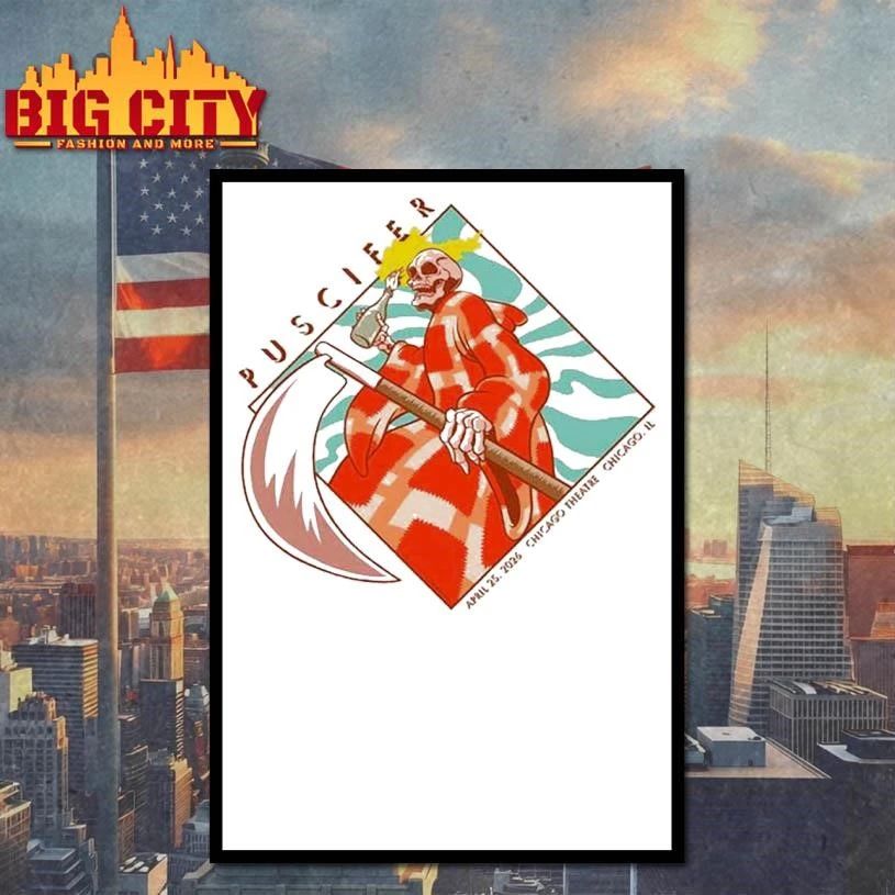 Pusicfer The Normal Isnt Tour 2026 At The Chicago Theatre On Chicago IL On April 25 2026 Shirt