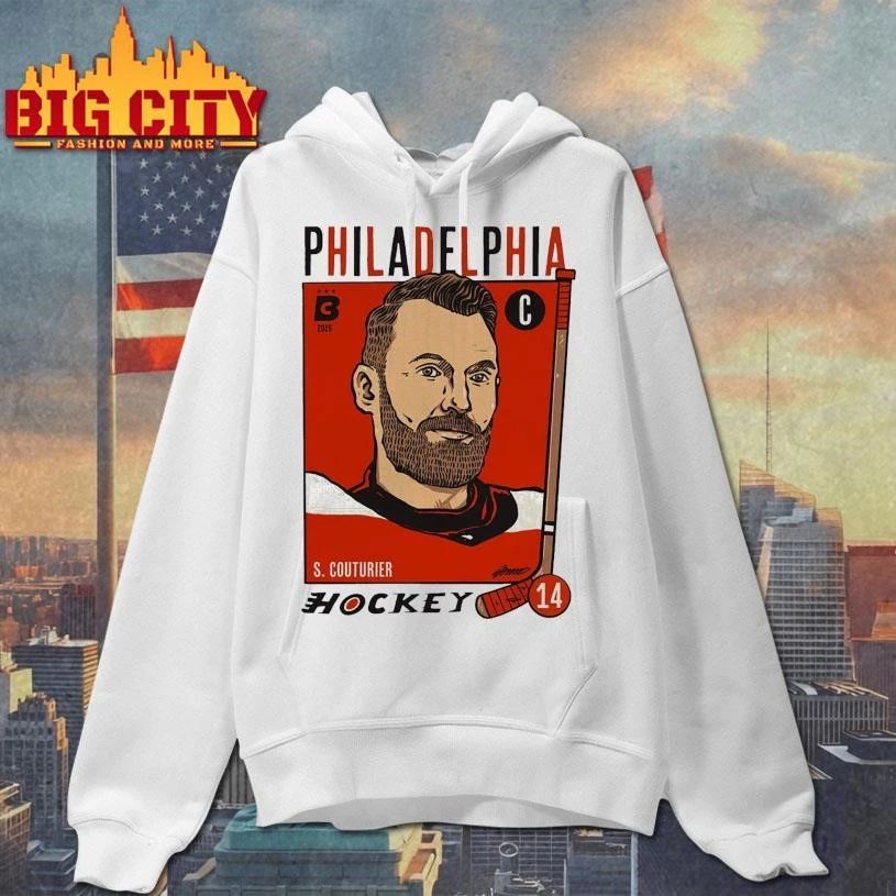 S. Couturier 14 Philadelphia Flyers Hockey Team Vintage Shirt