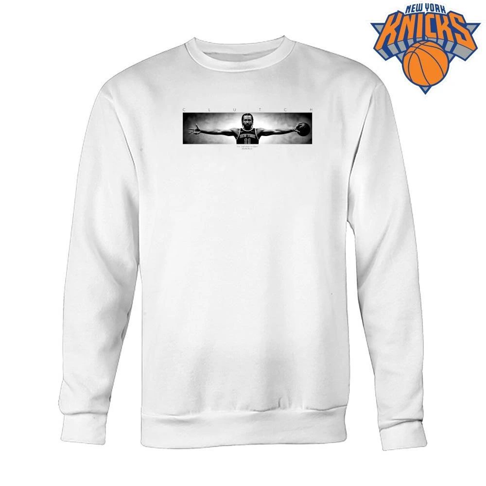 New York Knicks Jalen Brunson Clutch Got Nuff Shots To Share Mobb Deep Black White NBA Finals 2026 Shirt