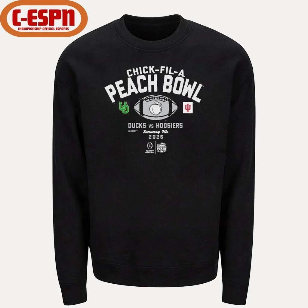 Chick-fil-A Peach Bowl Ducks Vs Hoosiers Shirt