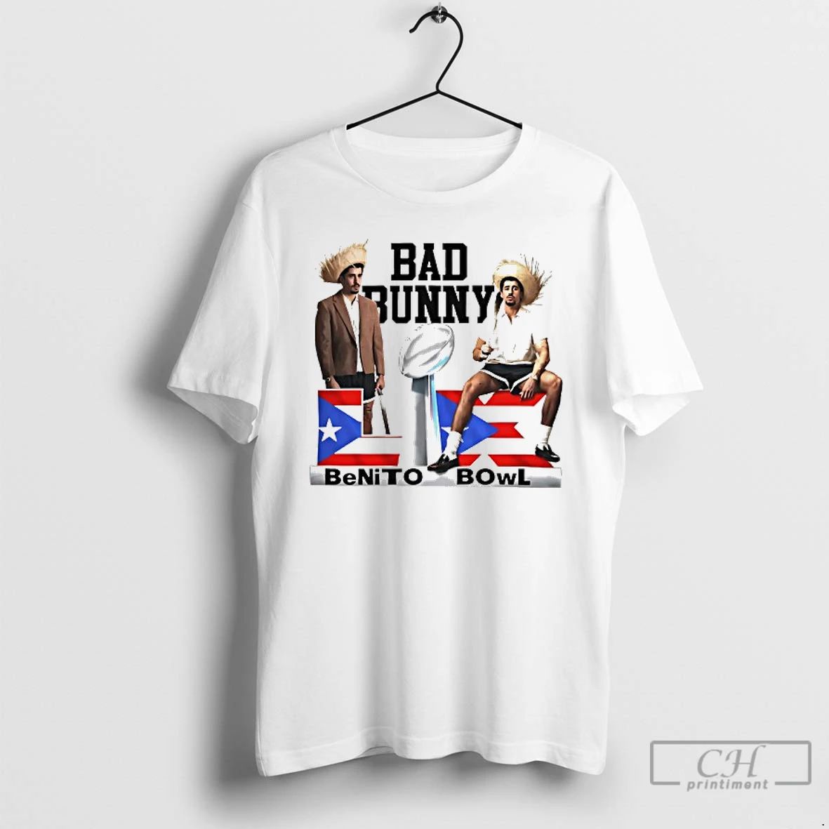 Premium Bad Bunny Benito Antonio Martinez Ocasio Bowl Lix T Shirts
