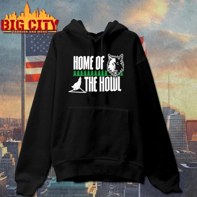 Minnesota Timberwolves Wolves HOME OF THE HOWL Shirt