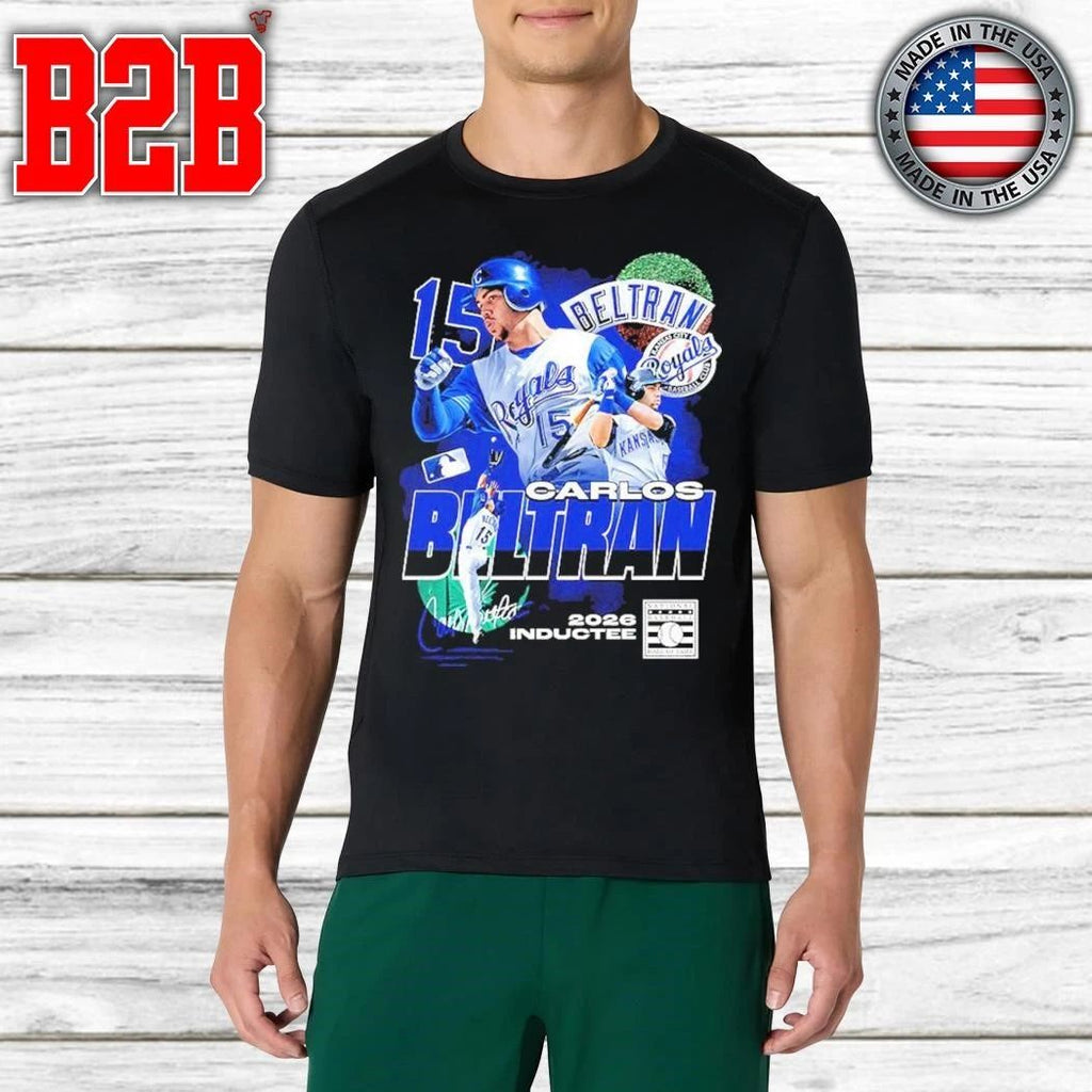 Kansas City Royals Carlos Beltran 2026 Hall Of Fame Shirt