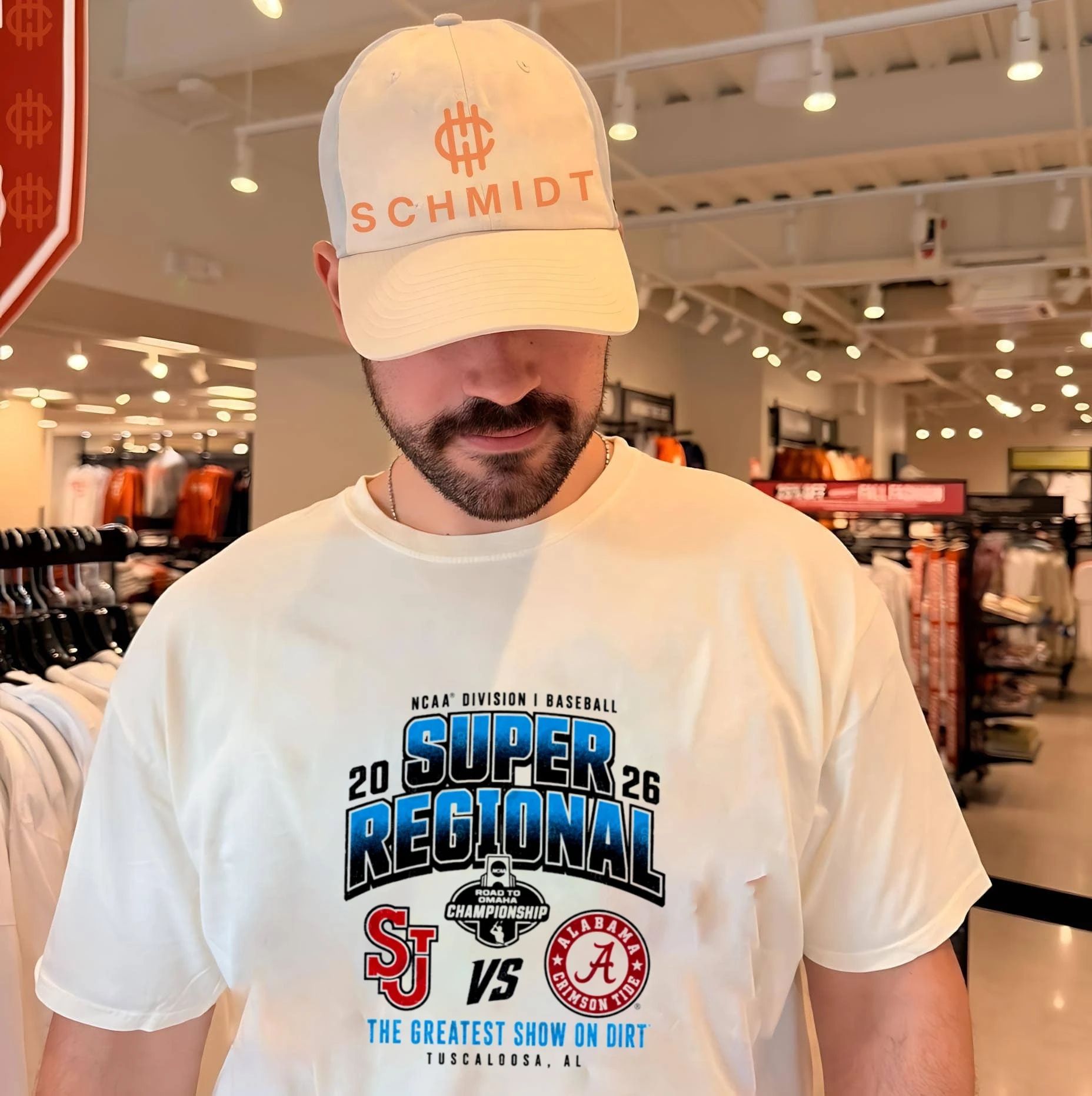 St John’s Red Storm vs Alabama Crimson Tide 2026 NCAA Division I Baseball Super Regional The Greatest Show On Dirt shirt