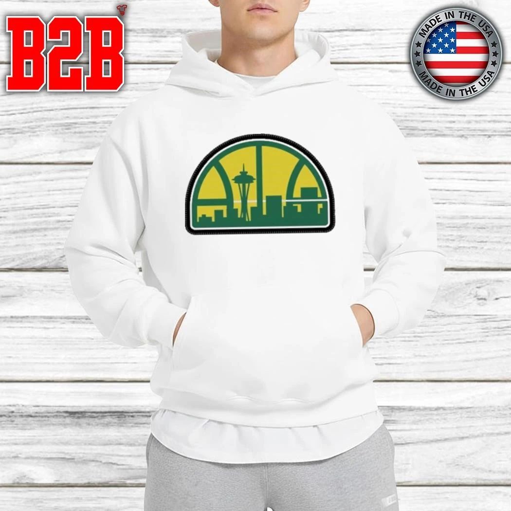 Seattle Supersonics Hardwood Logo Shirt