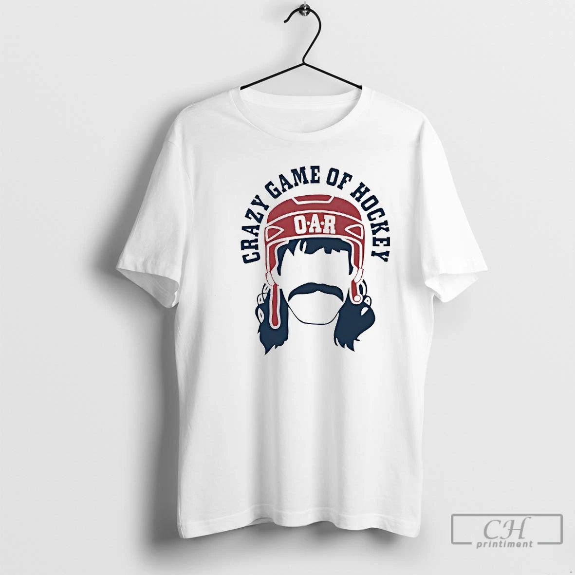 Premium Crazy Game Of Hockey T Shirts