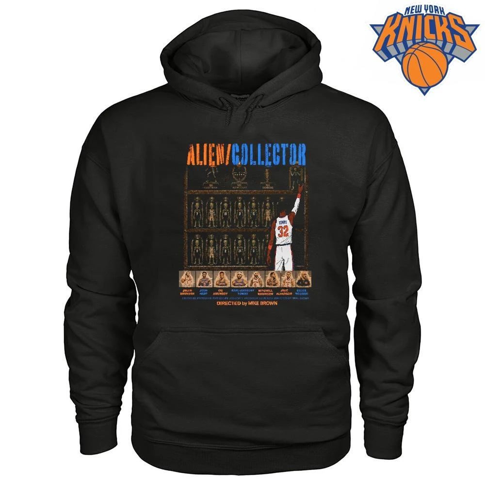 New York Knicks Champions NBA 2026 Alien Collector Shirt