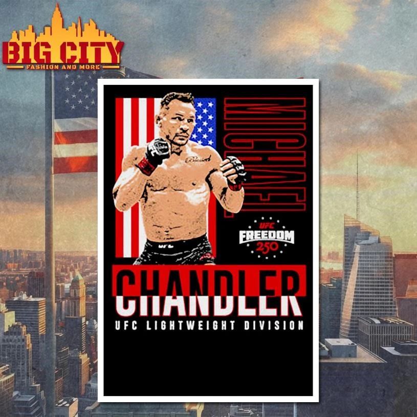 Michael Chandler UFC Freedom 250 Flag Shirt