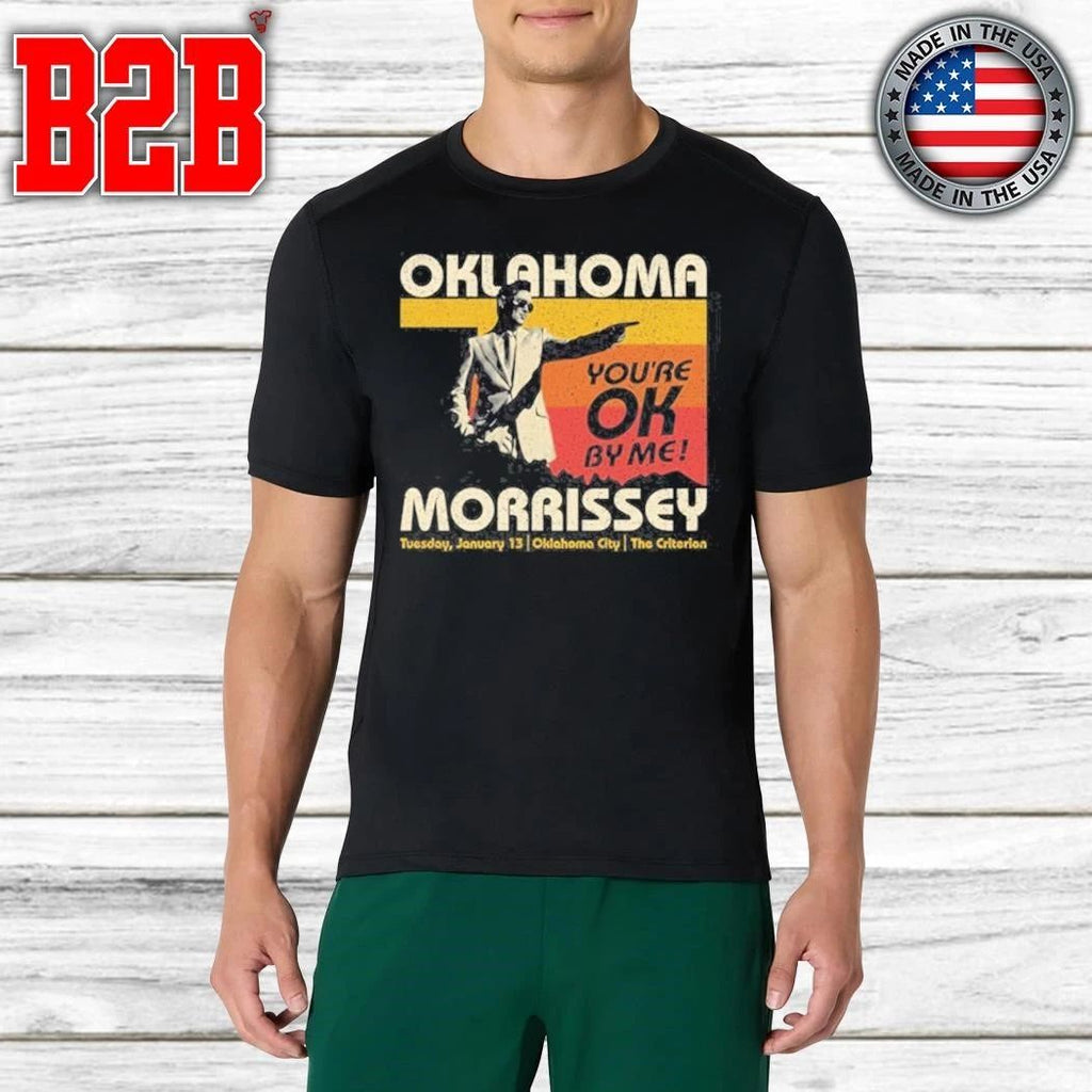 Morrissey The Criterion, Oklahoma City, OK Jan 13 2026 Shirt