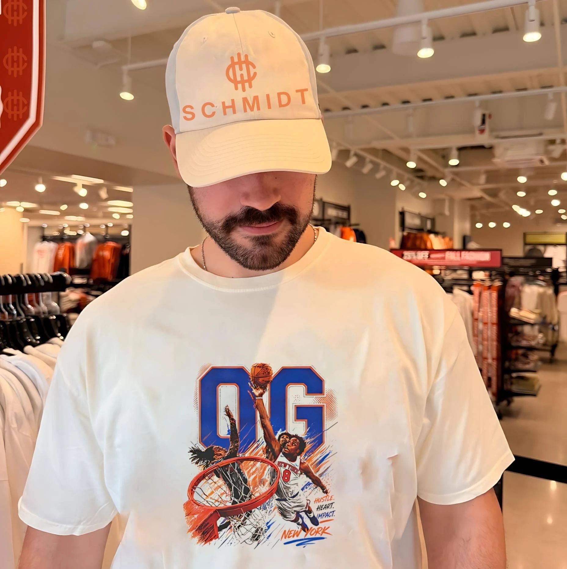 New York Knicks OG Anunoby dunking moment shirt