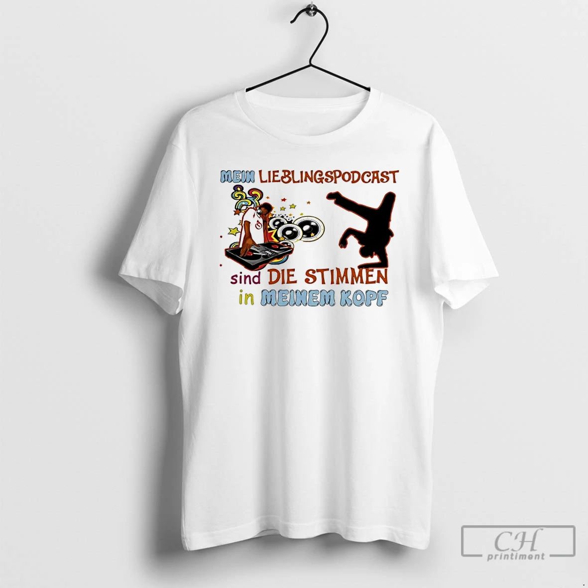 Premium Mein Lieblingspodcast Sind Die Stimmen In Meinem Kopf T Shirts