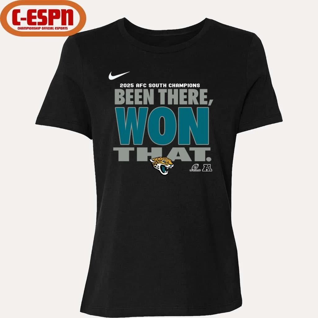 Been There, Won That Jacksonville Jaguars Division Champs T-Shirt