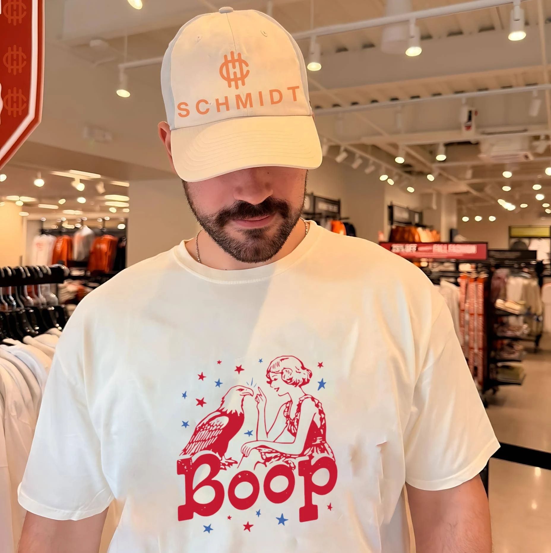 Boop Eagle Girl Boop the Eagle 4th of July shirt