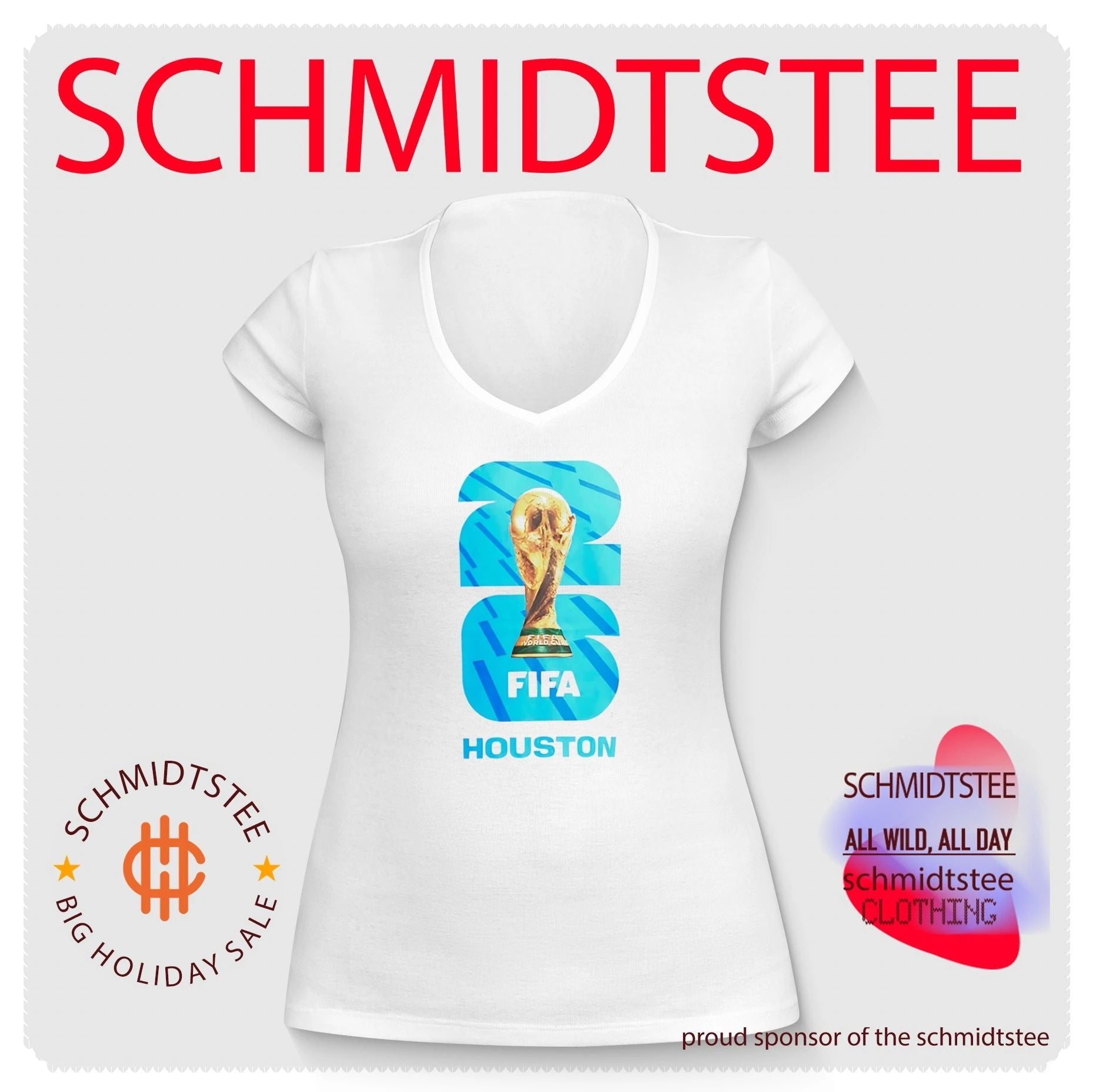 FIFA Houston World Cup Host City 2026 shirt