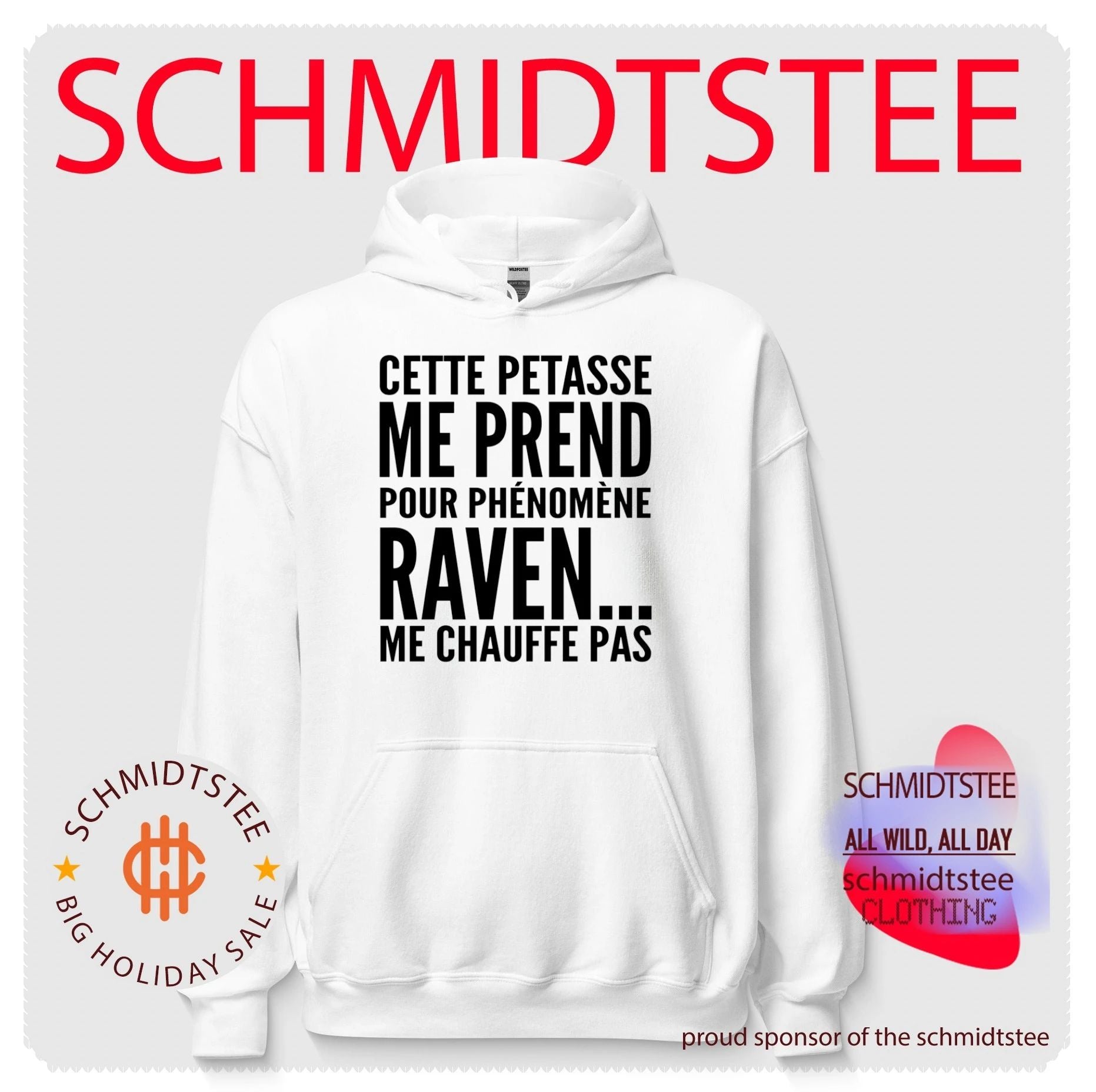 Cette petasse me prend pour phenomene raven shirt