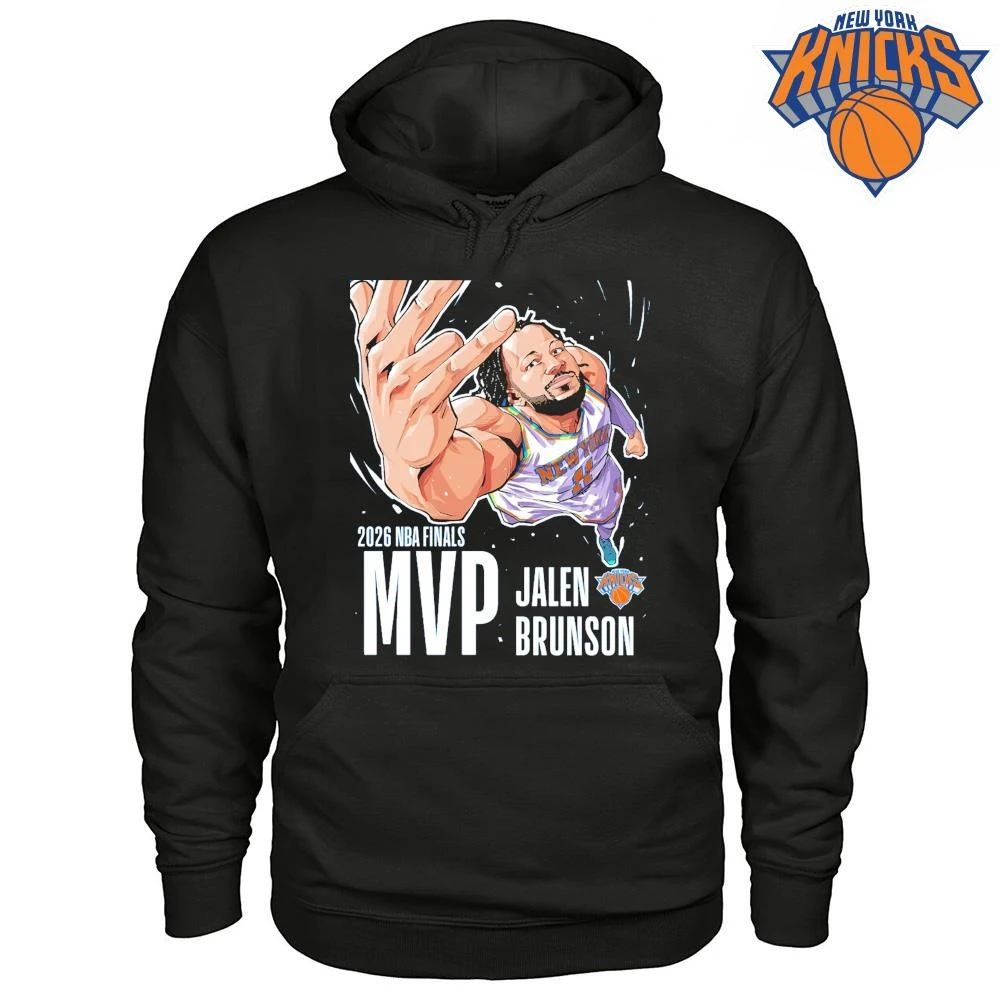 Jalen Brunson 2026 NBA Finals MVP New York Knicks Champions Shirt