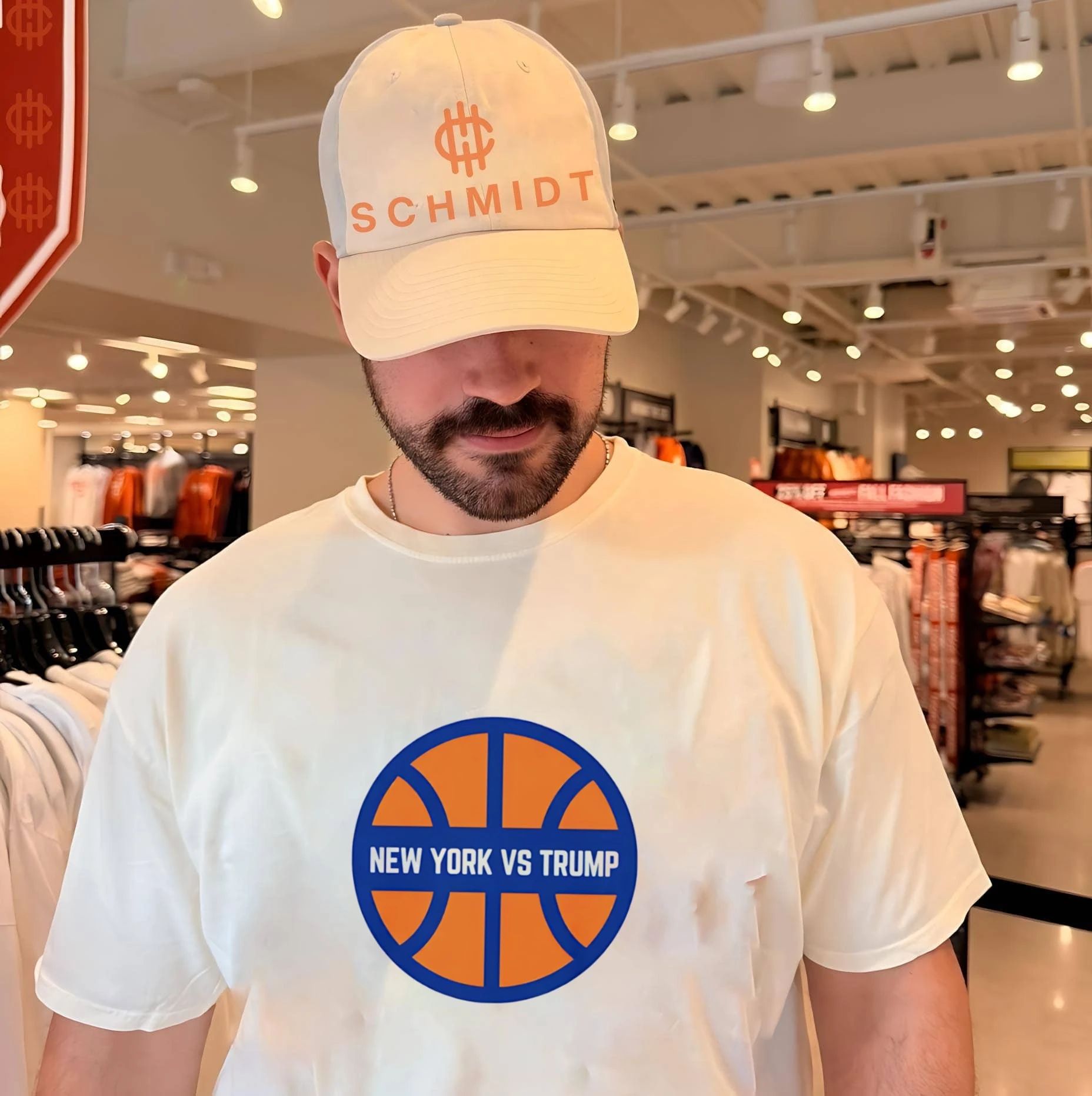 NEW YORK vs TRUMP Basketball shirt