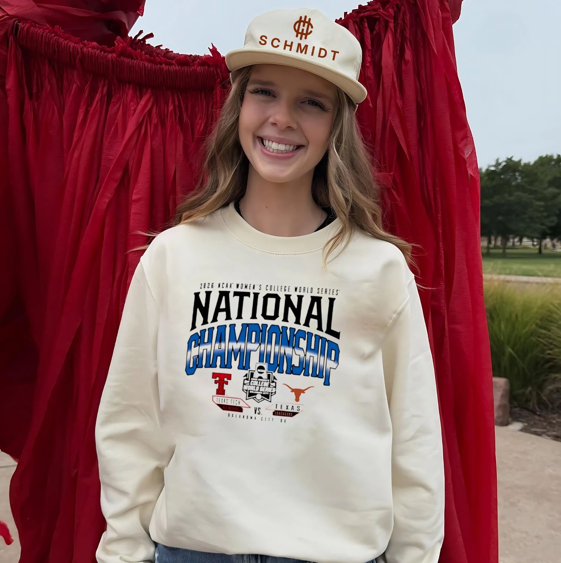 Texas Tech vs Texas Longhorns 2026 Women’s College World Series National Championship shirt