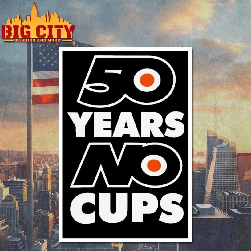 Erik Karlsson Flyers 50 Years No Cups Shirt