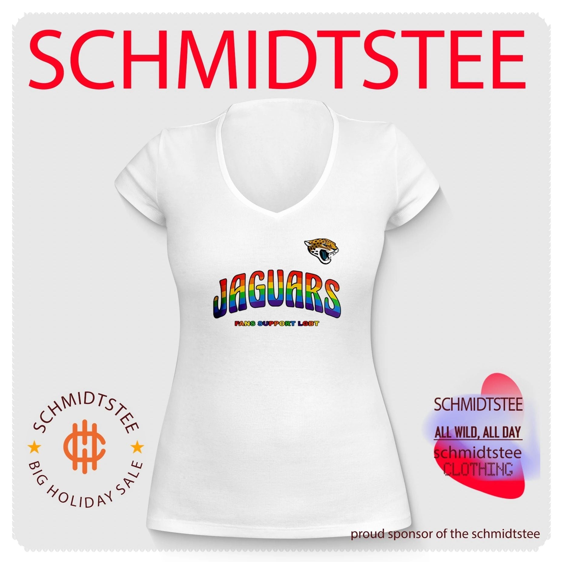 Jacksonville Jaguars Fans Support LGBT Pride Month shirt