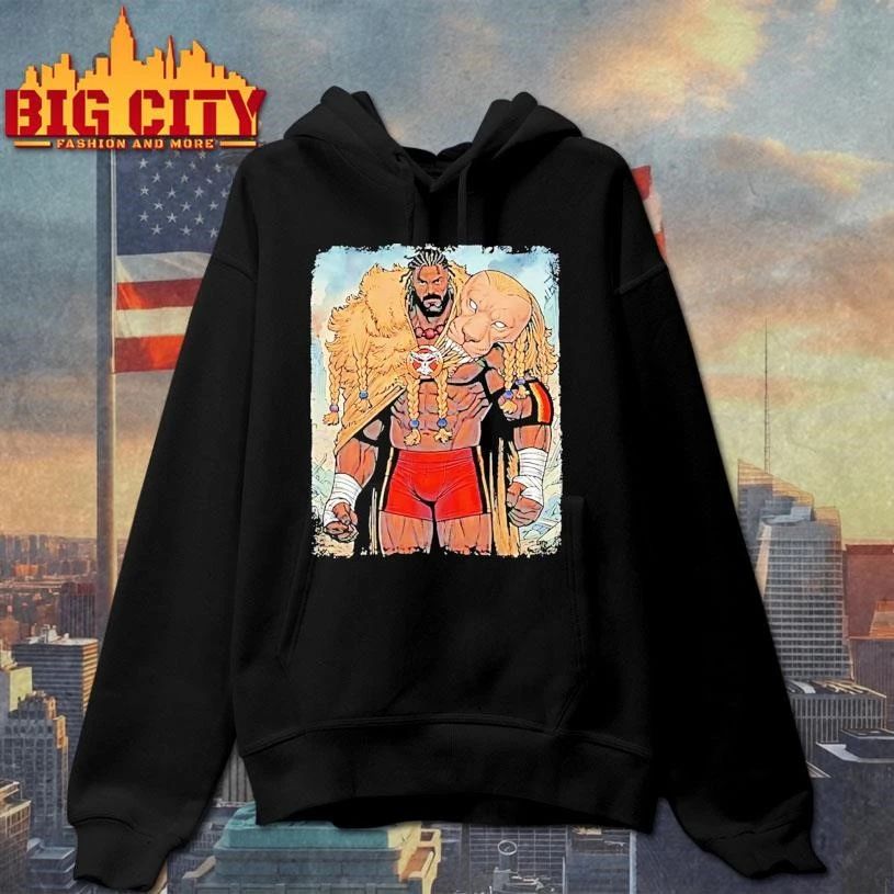 Oba Femi Vs Thragg Battle Beast Cape Shirt