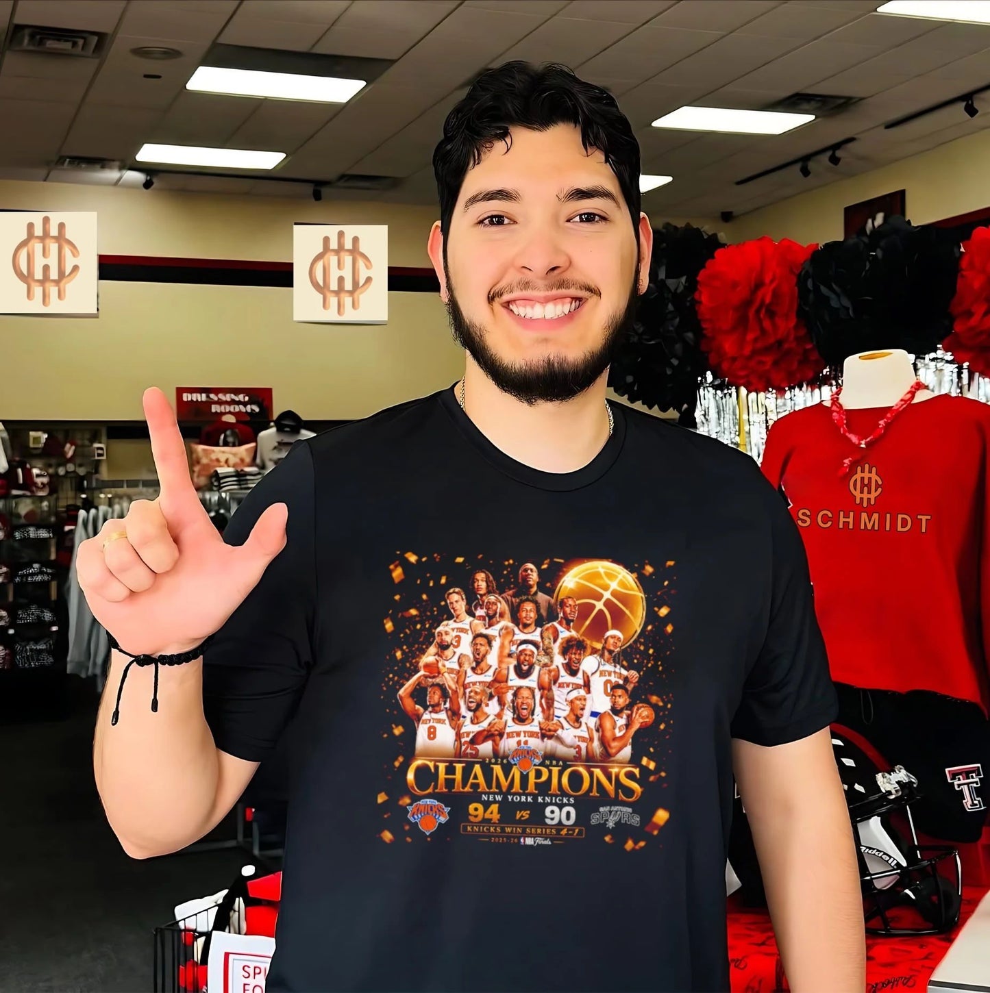 New York Knicks 2026 NBA Finals Champions 94 90 score shirt