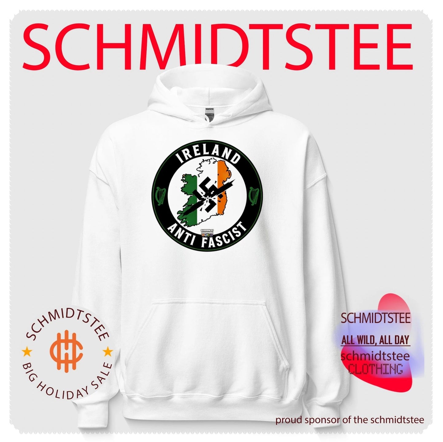 Ireland anti-fascist Jews State shirt