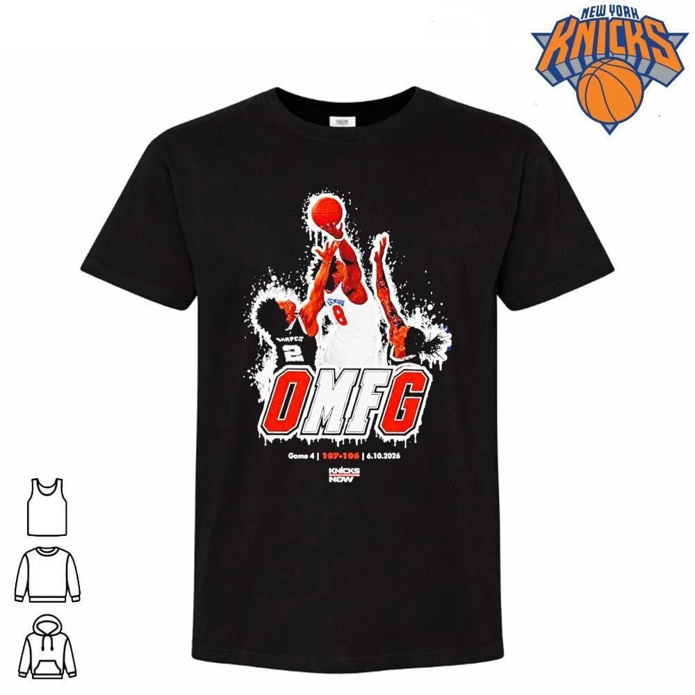Omfg Og Anunoby New York Knicks Basketball From Knicks Now Game 4 107 106 Shirt