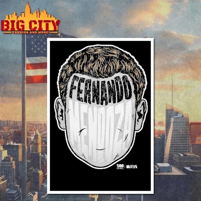 Fernando Mendoza Player Silhouette Shirt