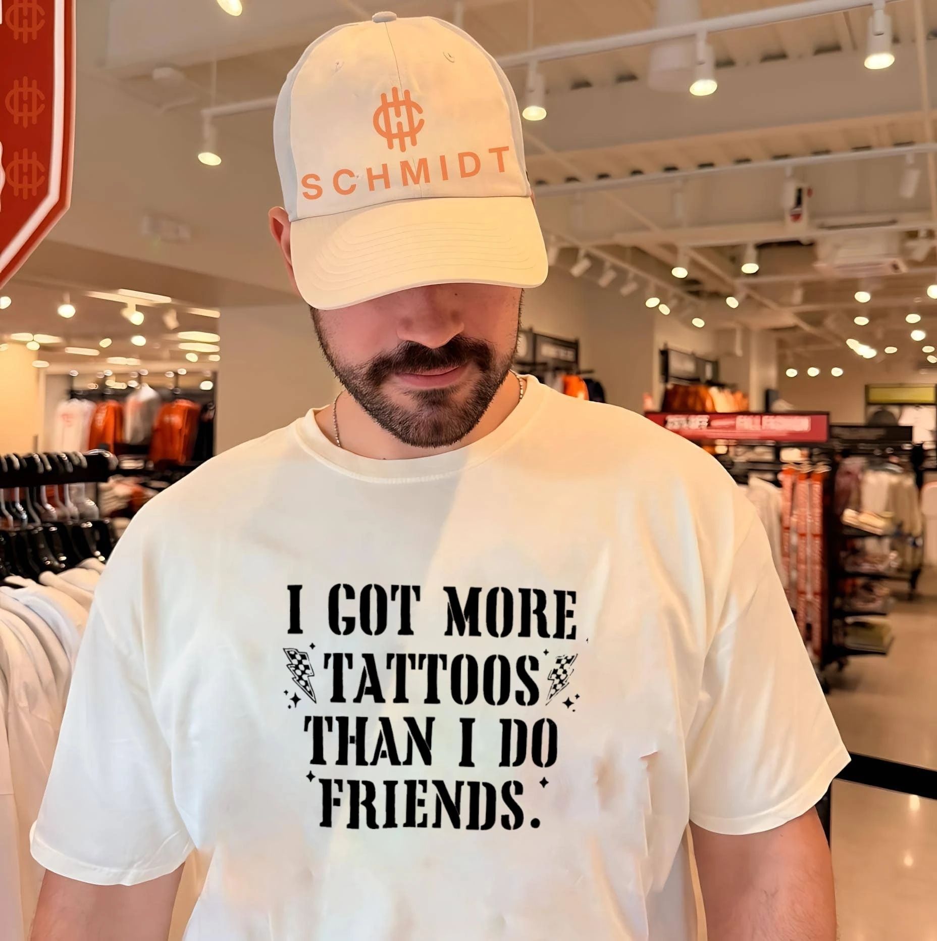 I got more tattoos than I do friends simple shirt