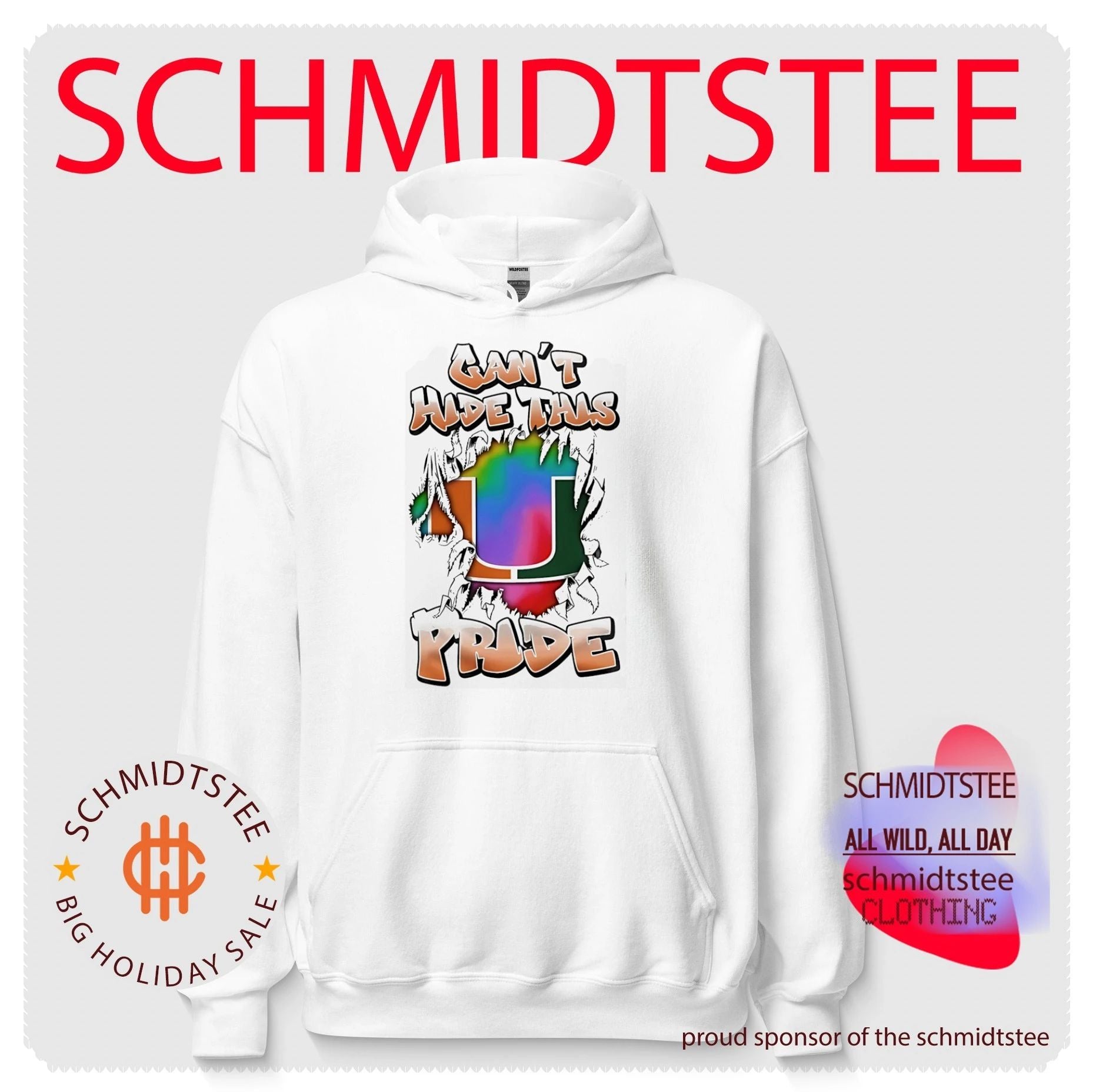 Miami Hurricanes can’t hide this pride logo shirt