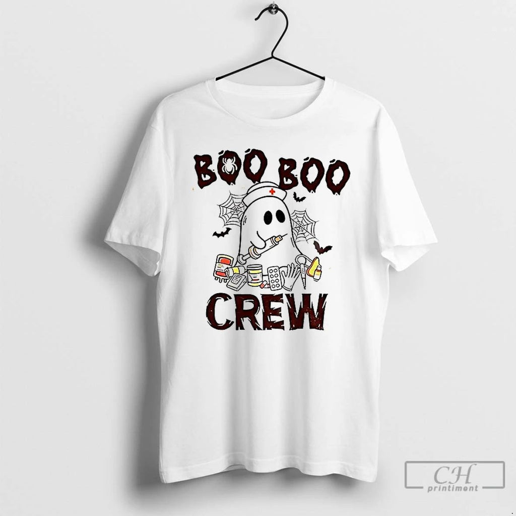 Premium Boo Boo Crew Halloween Nurse T Shirts